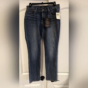 NWT LUCKY BRAND SWEET 'N STRAIGHT 4/27 L30 JEANS MID RISE